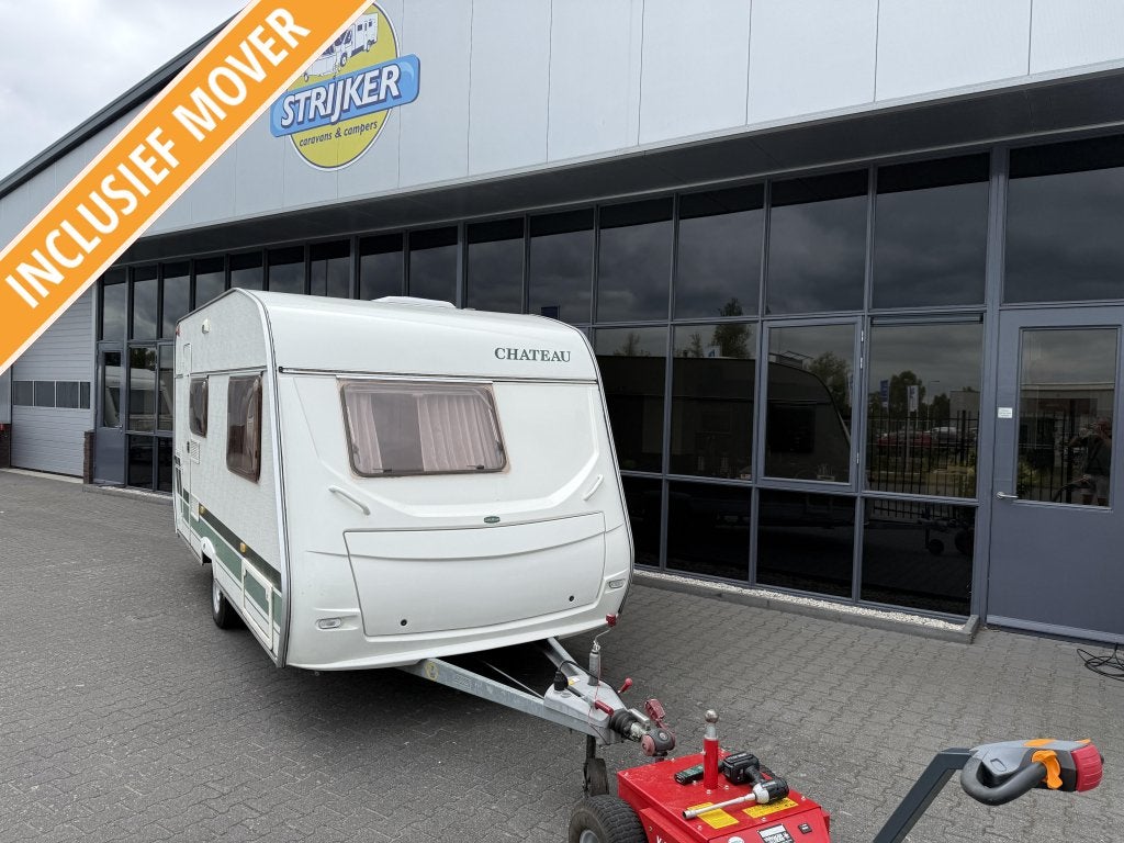 Chateau Caratt 430 TMF Fransbed + Zit + WC 870KG Mover etc.., Caravans en Kamperen, Caravans, Chateau, Overige typen, Bedrijf