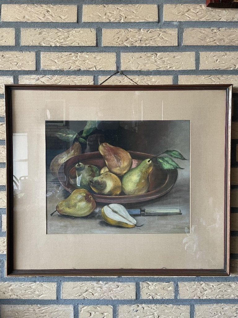 Stilleven, Ophalen of Verzenden, Achter glas, Stilleven