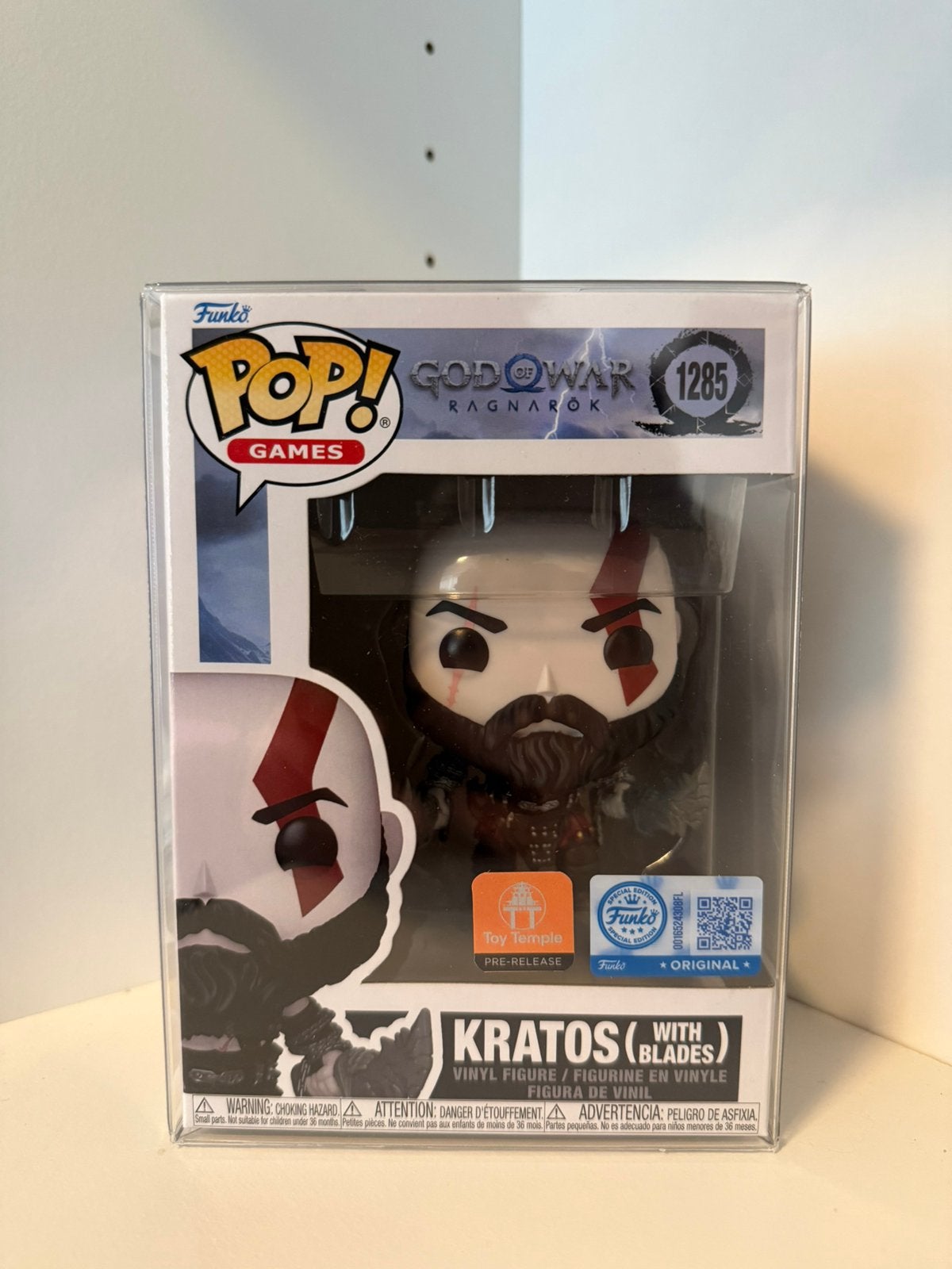 Funko Pop! Kratos #1285 – God of War Special Edition, Ophalen of Verzenden, Zo goed als nieuw