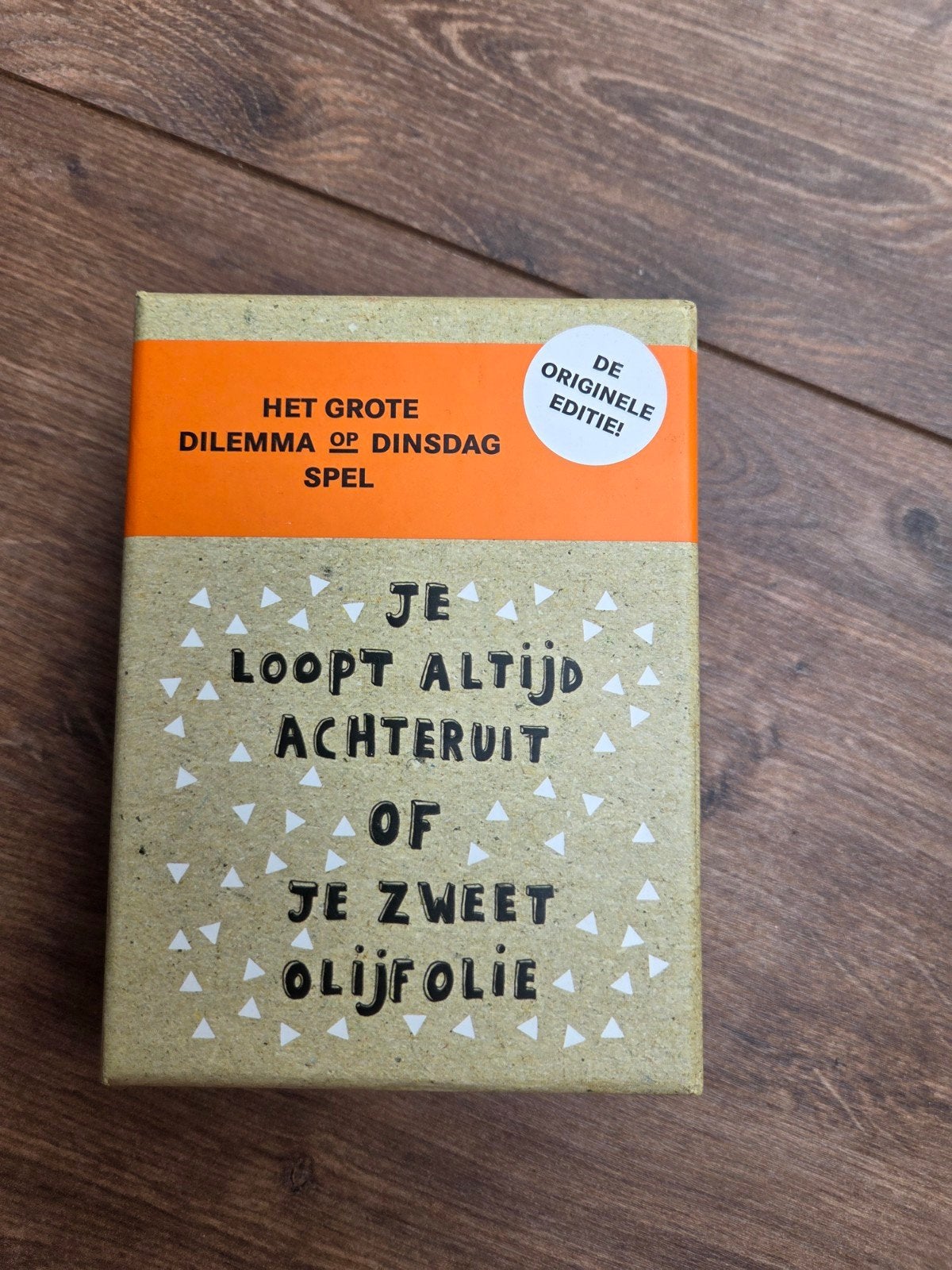 Het Grote Dilemma op Dinsdag Spel - Originele Editie, Vijf spelers of meer, Ophalen of Verzenden, Zo goed als nieuw, Dilemma op Dinsdag