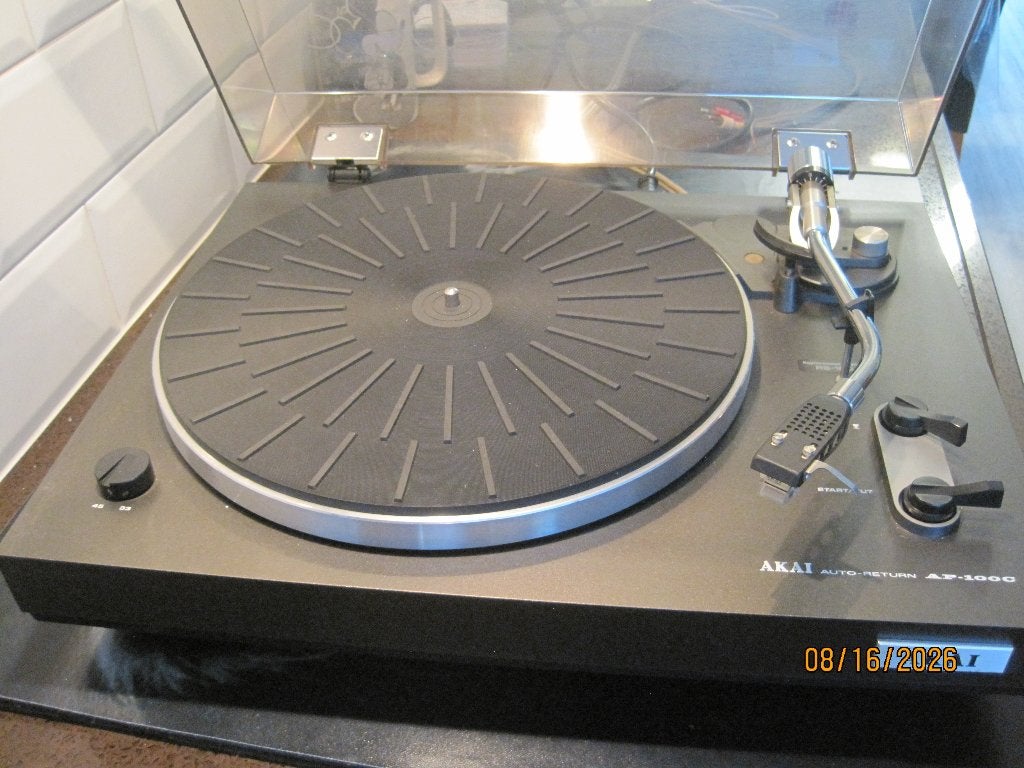 Platenspeler   -  Akai AP-100C, Audio, Tv en Foto, Platenspelers, Gebruikt, Automatisch, Ophalen of Verzenden, Platenspeler