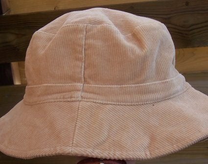 Beige GAP corduroy hoedje maat 80 *NIEUW* (3328) a, Meisje, Hoed, Nieuw, Ophalen of Verzenden