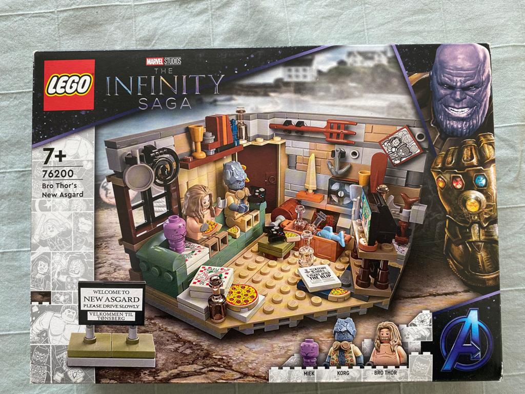 Lego 76200 Bro Thor’s New Asgard, Marvel, nieuw in doos MISB, Verzenden, Marvel, Nieuw, Complete set