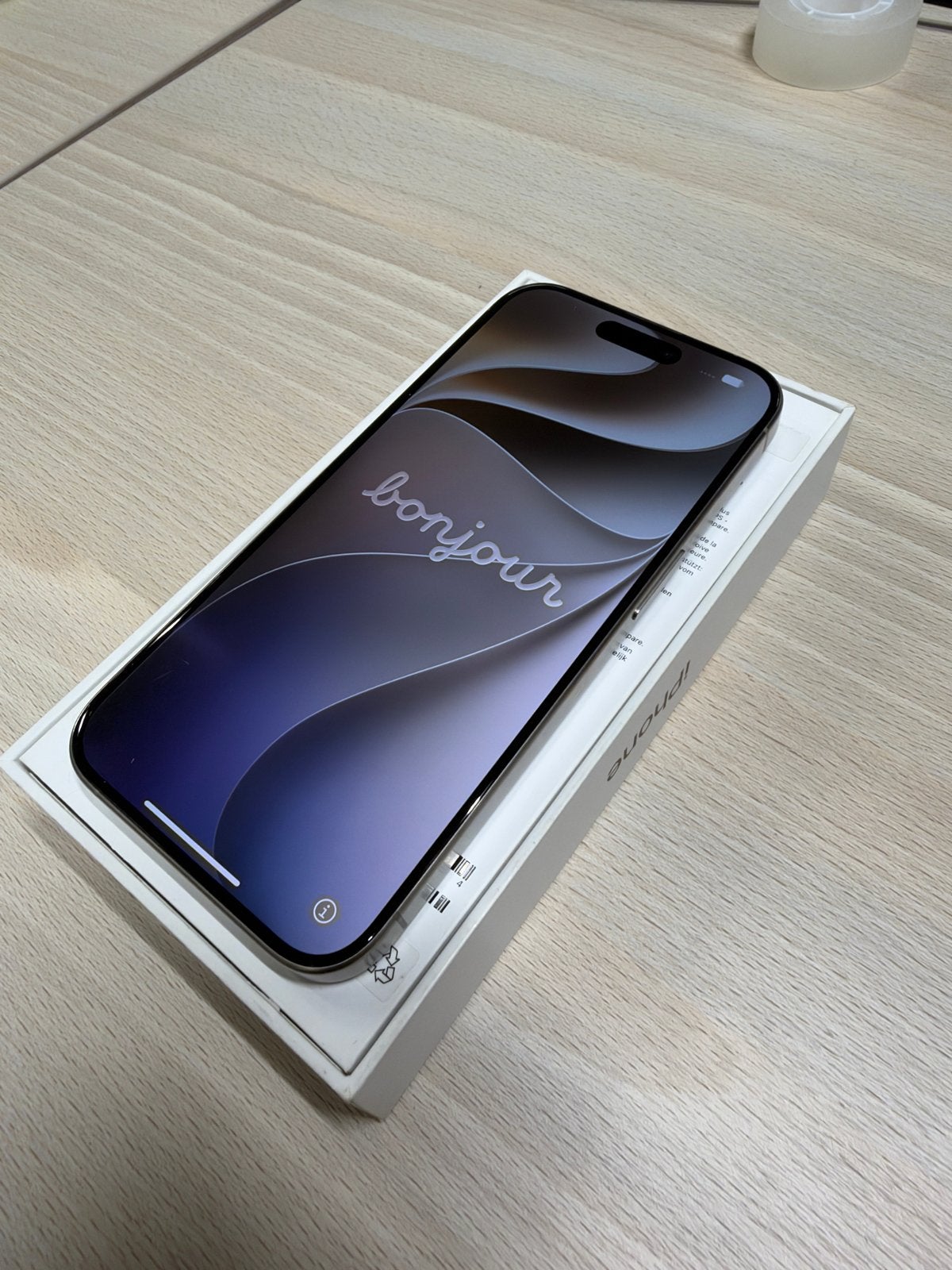 iPhone 15 Pro 256GB – Natural Titanium – zeer nette staat, 256 GB, Ophalen of Verzenden, Zo goed als nieuw, Zonder simlock