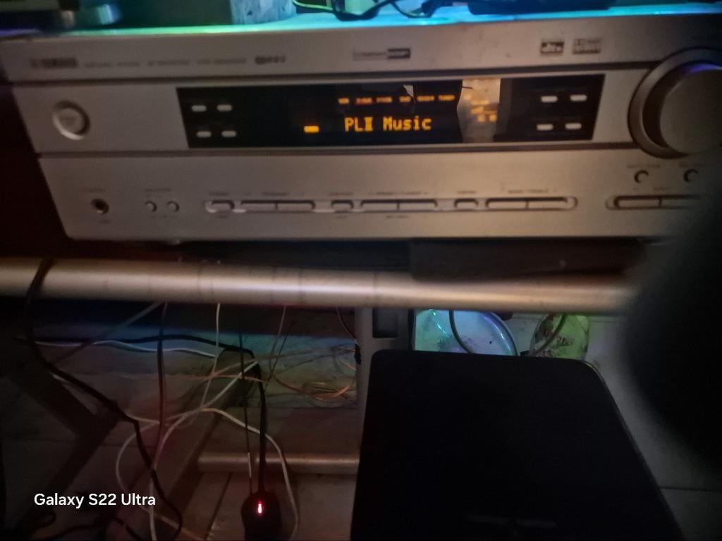 Yamaha RX-V657 AV Receiver - Zilverkleurig, Audio, Tv en Foto, Versterkers en Receivers, Gebruikt, Yamaha, Ophalen of Verzenden