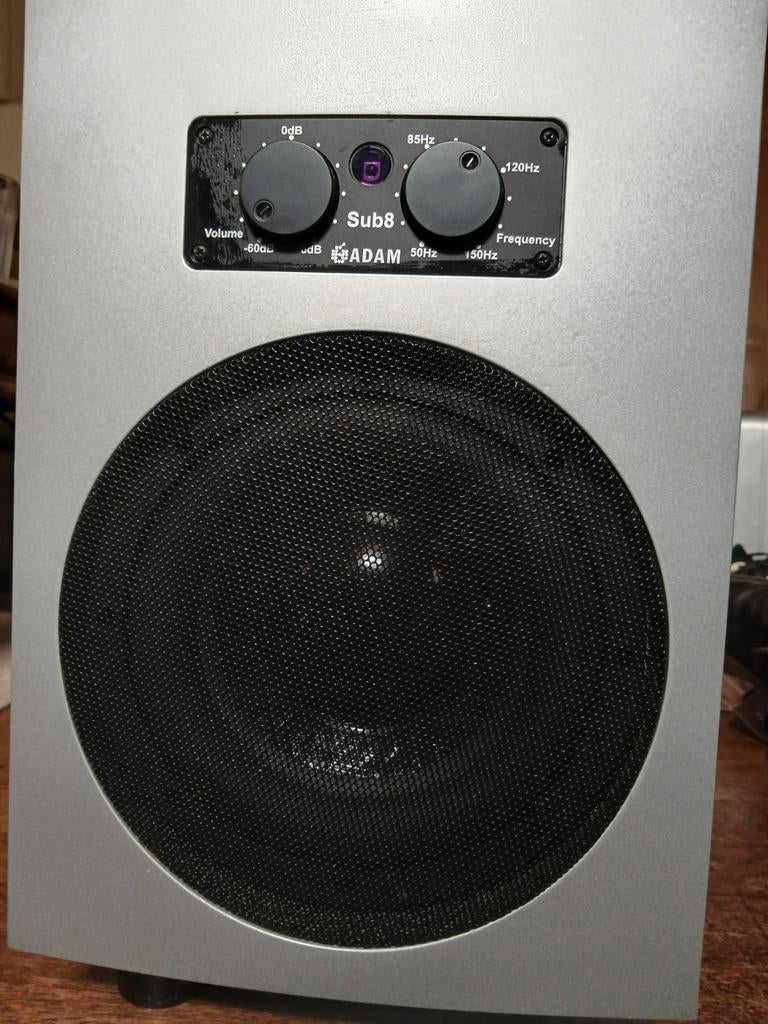 ADAM Sub8 Actieve Subwoofer, Audio, Tv en Foto, Luidsprekers, Ophalen of Verzenden, 120 watt of meer, Subwoofer, Overige merken
