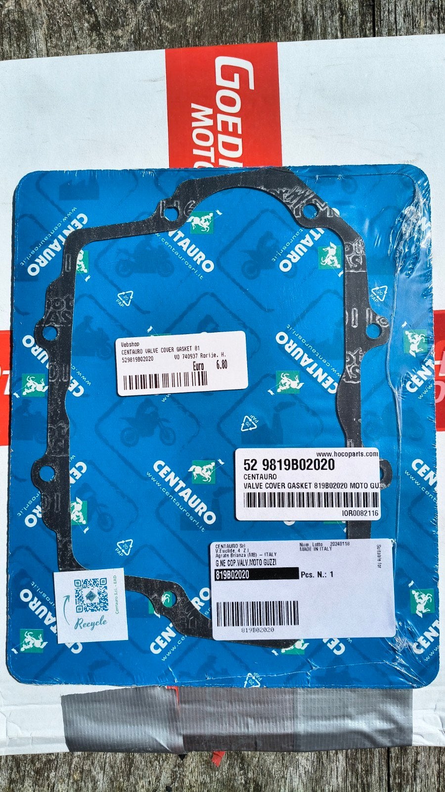 kleppendekselpacking Moto Guzzi 1200 Sport 2v, Ophalen of Verzenden, Nieuw
