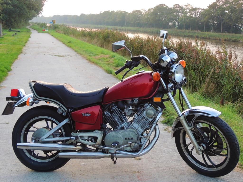 Yamaha Virago XV750 '82 Belastingvrij nw achterband & beurt, 750 cc, Cardan-aandrijving, 2 cilinders, Occasion