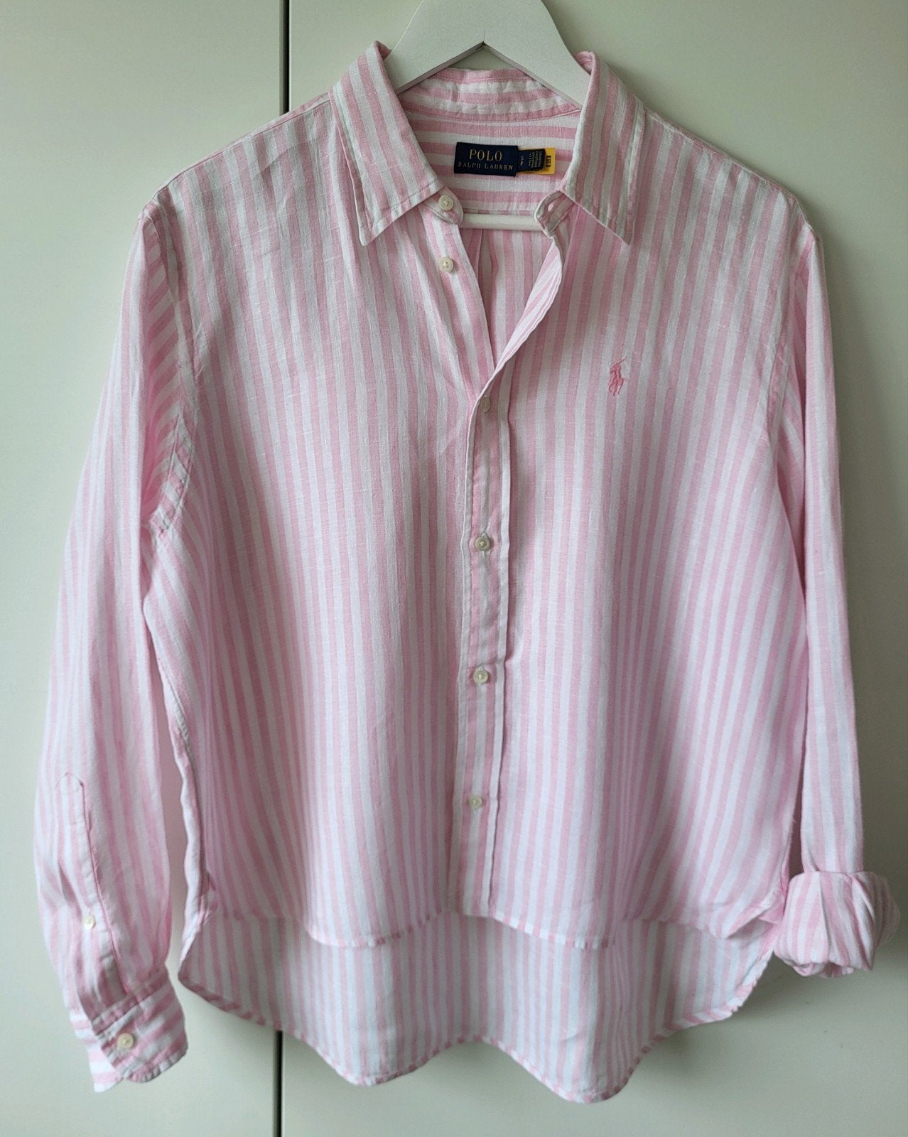 Ralph Lauren Polo blouse maat 36 NIEUW, Verzenden, Nieuw, Roze, Maat 36 (S)