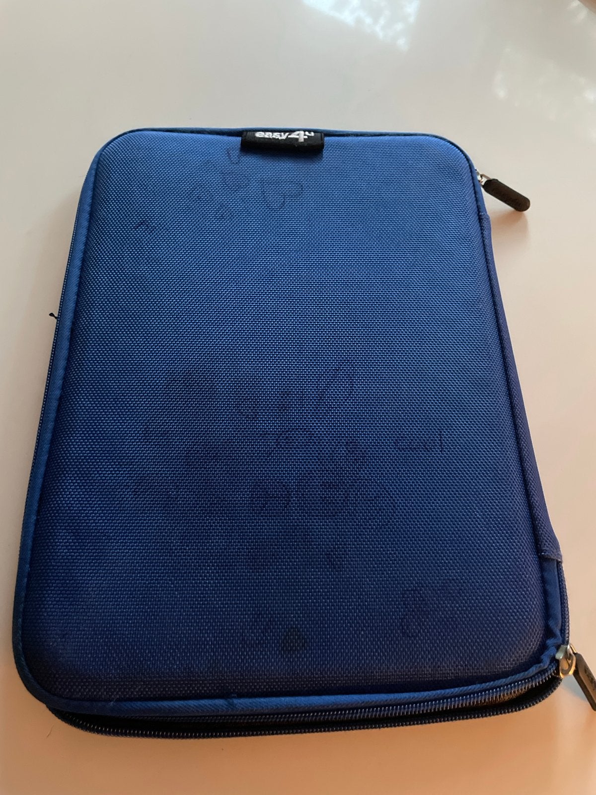 Easy4U Laptophoes 13 inch - Blauw, Computers en Software, Laptophoezen, Ophalen, 12 inch of minder, Gebruikt