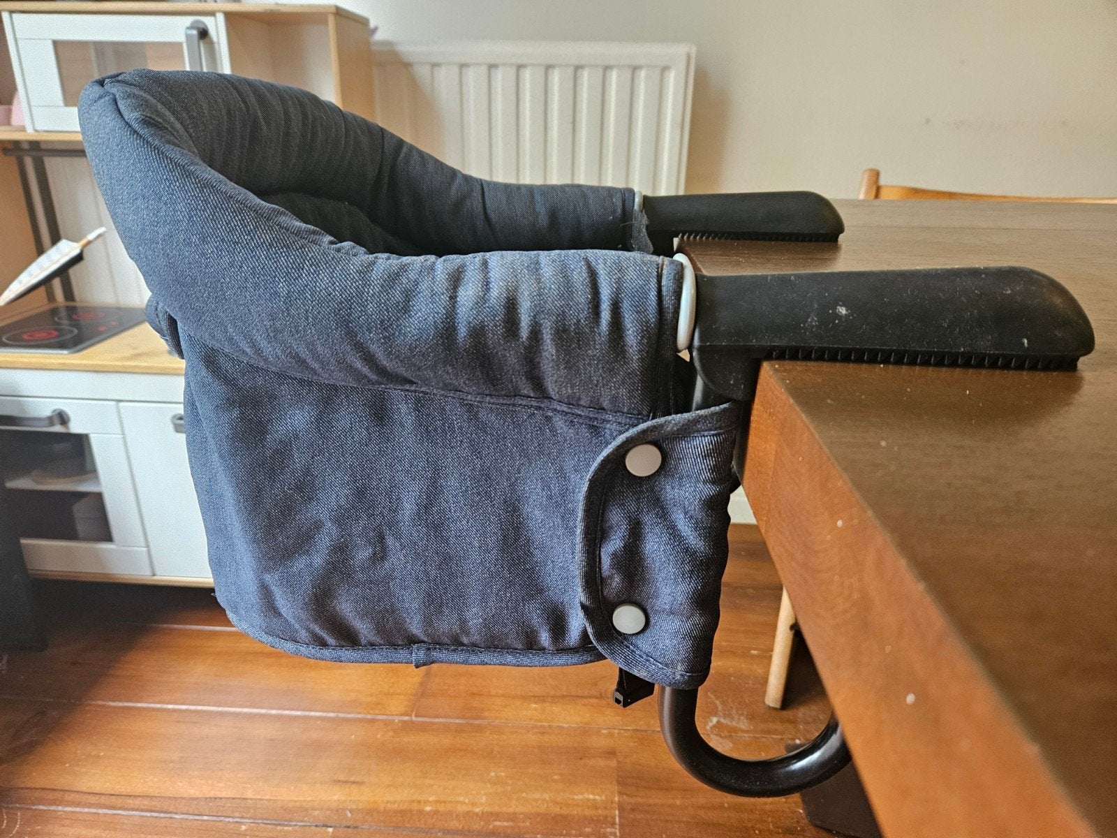 MOET NU WEG! Humpy Dumpy Tafel Hangstoel voor Baby - Draagba, Ophalen, Gebruikt, Hangstoel, Aanschuifbaar