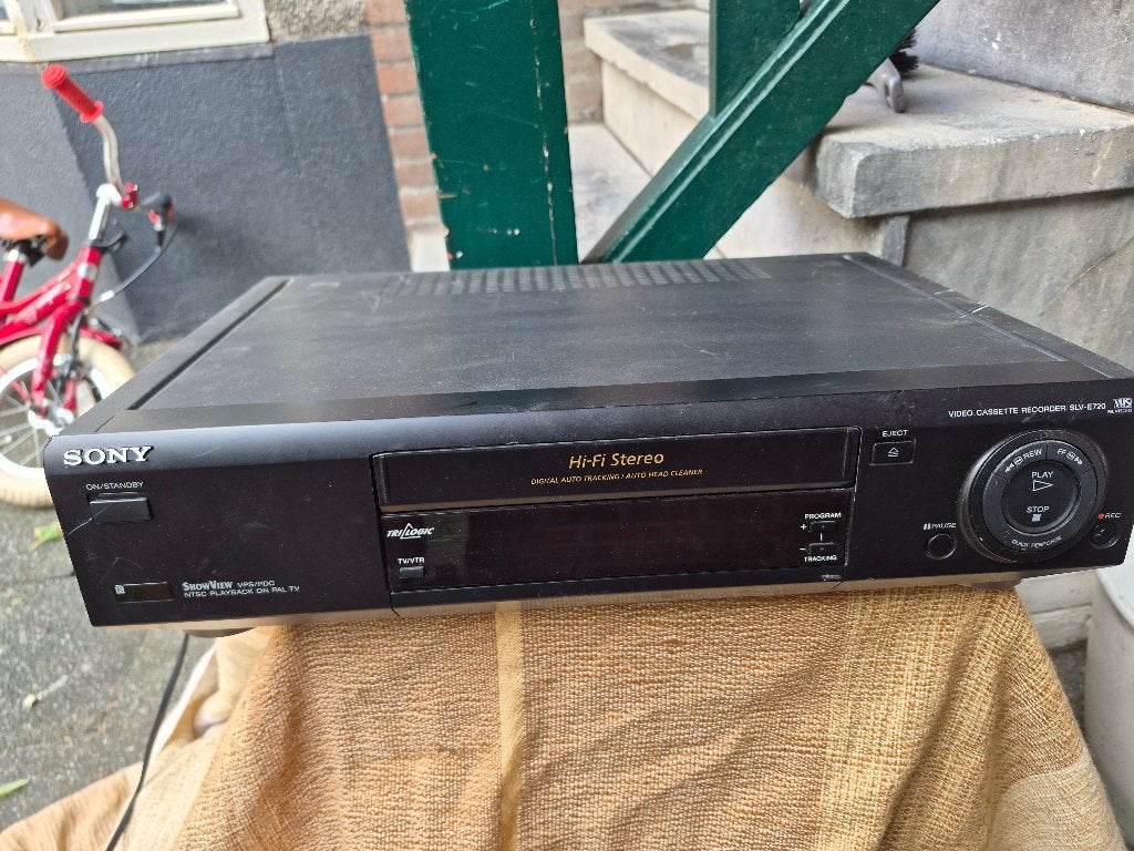 Sony SLV-E720 videorecorder, Hi-Fi Stereo geluidstechnologie, Ophalen, Gebruikt, VHS-speler of -recorder