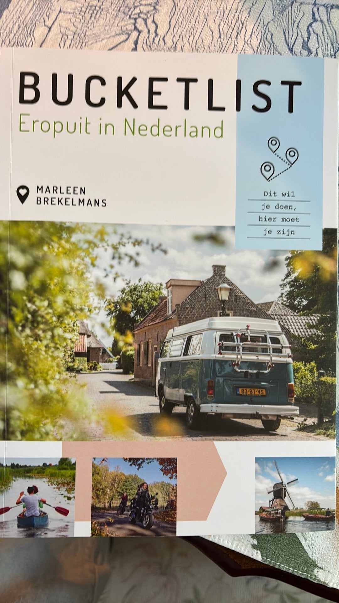 Bucketlist eropuit in nederland, Overige merken, Fiets- of Wandelgids, Nieuw, Ophalen of Verzenden