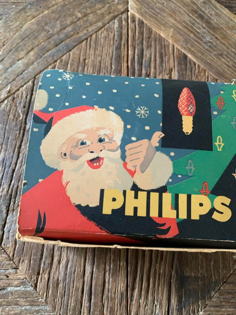 Lampendoosje kerst philips, Diversen, Kerst, Gebruikt, T, Ophalen of Verzenden, N