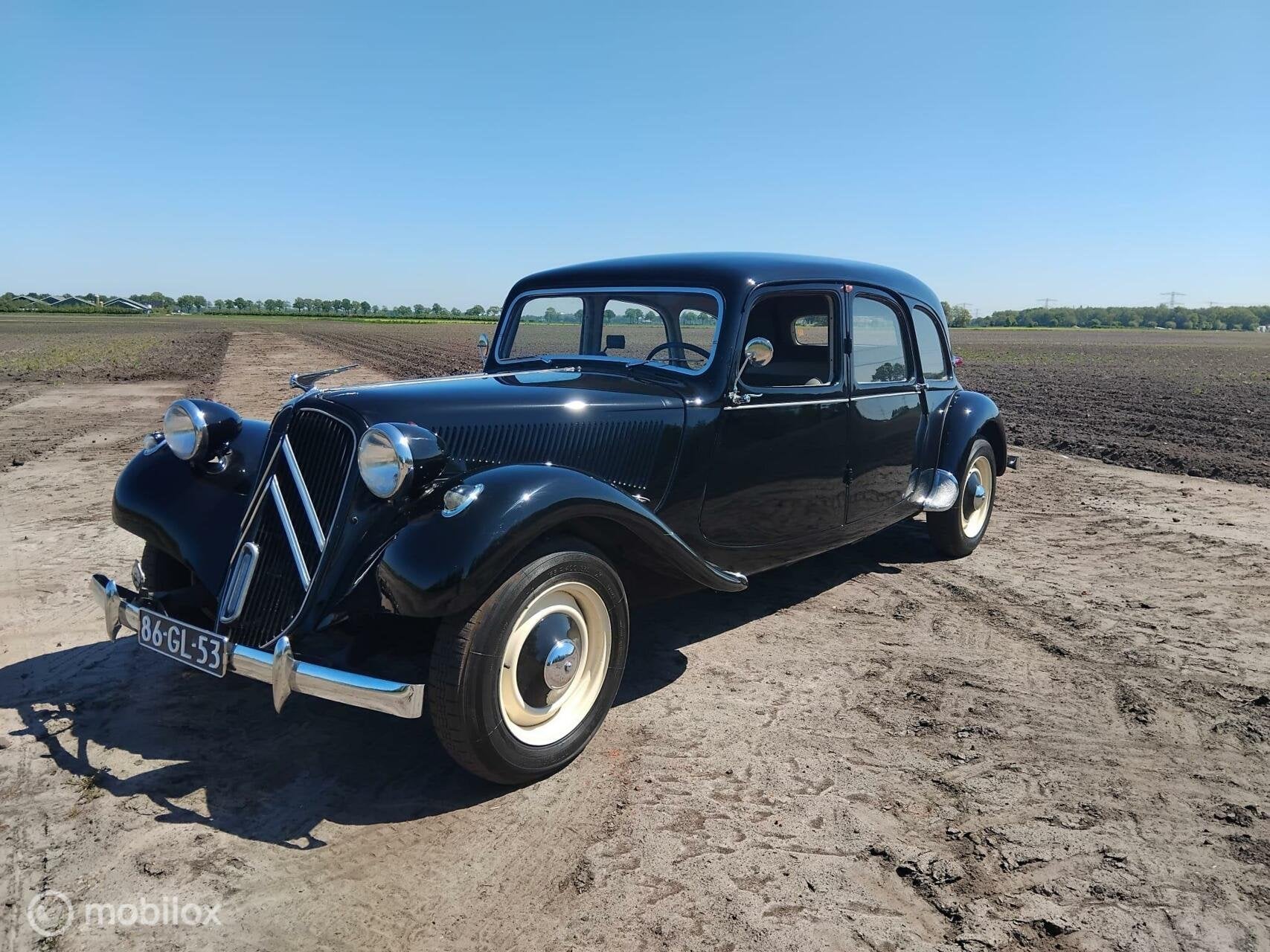 Citroen Traction Avant 11C Commerciale 1955, Auto's, Voorwielaandrijving, 1160 kg, Stof, Gebruikt