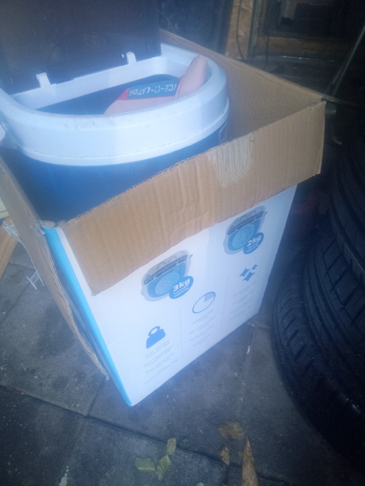 Mini Wasmachine 3kg - Compact en Draagbaar, Ophalen of Verzenden, Zo goed als nieuw