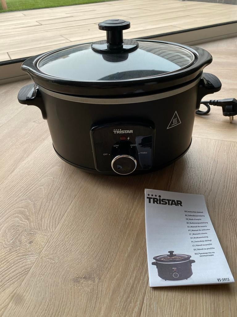 Nieuwe ongebruikte Tristar Slowcooker VS-3915 3,5L, Witgoed en Apparatuur, Slowcookers, Ophalen of Verzenden, Nieuw