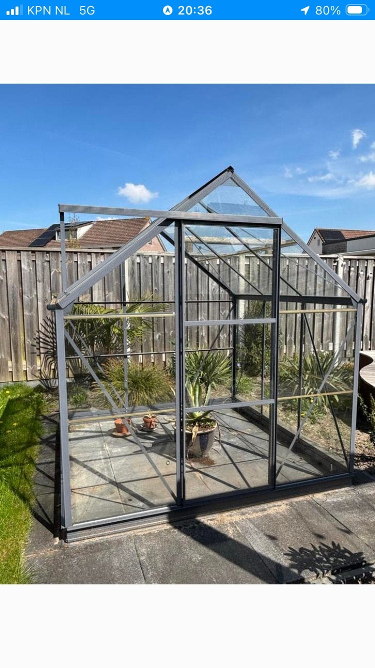 Tuin kas, Ophalen, Gebruikt, Kweekkas, Glas