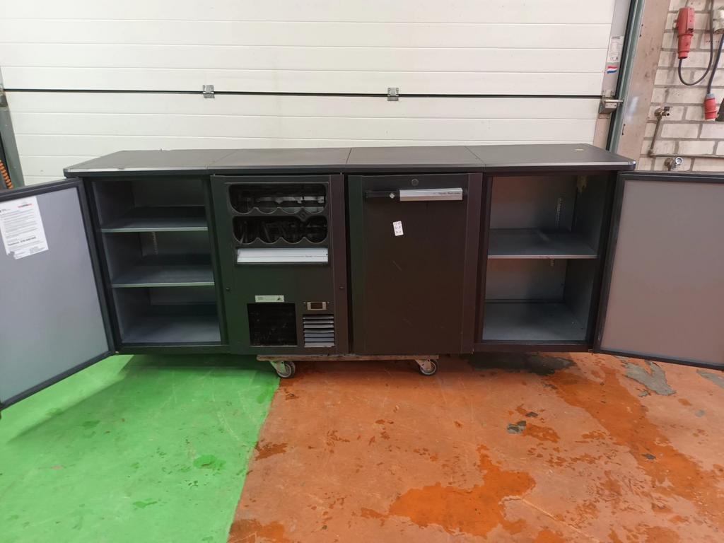 Gamko koelbuffet flessenrekken euro line bar koeling koeling, Witgoed en Apparatuur, Koelkasten en IJskasten, Ophalen, 200 liter of meer