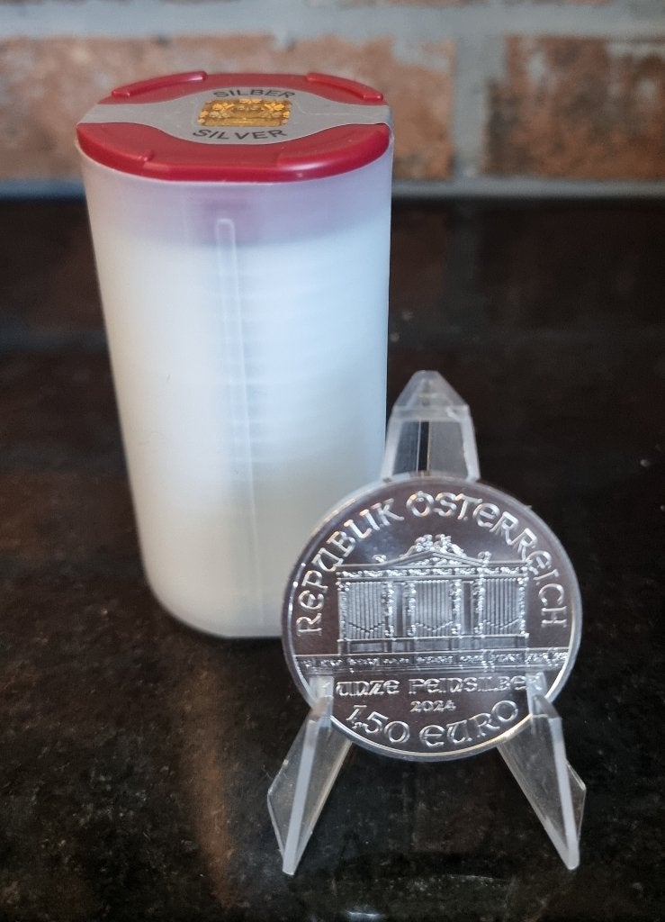 Wiener Philharmoniker 1 oz .999 zilver, Postzegels en Munten, Edelmetalen en Baren, Ophalen of Verzenden, Zilver