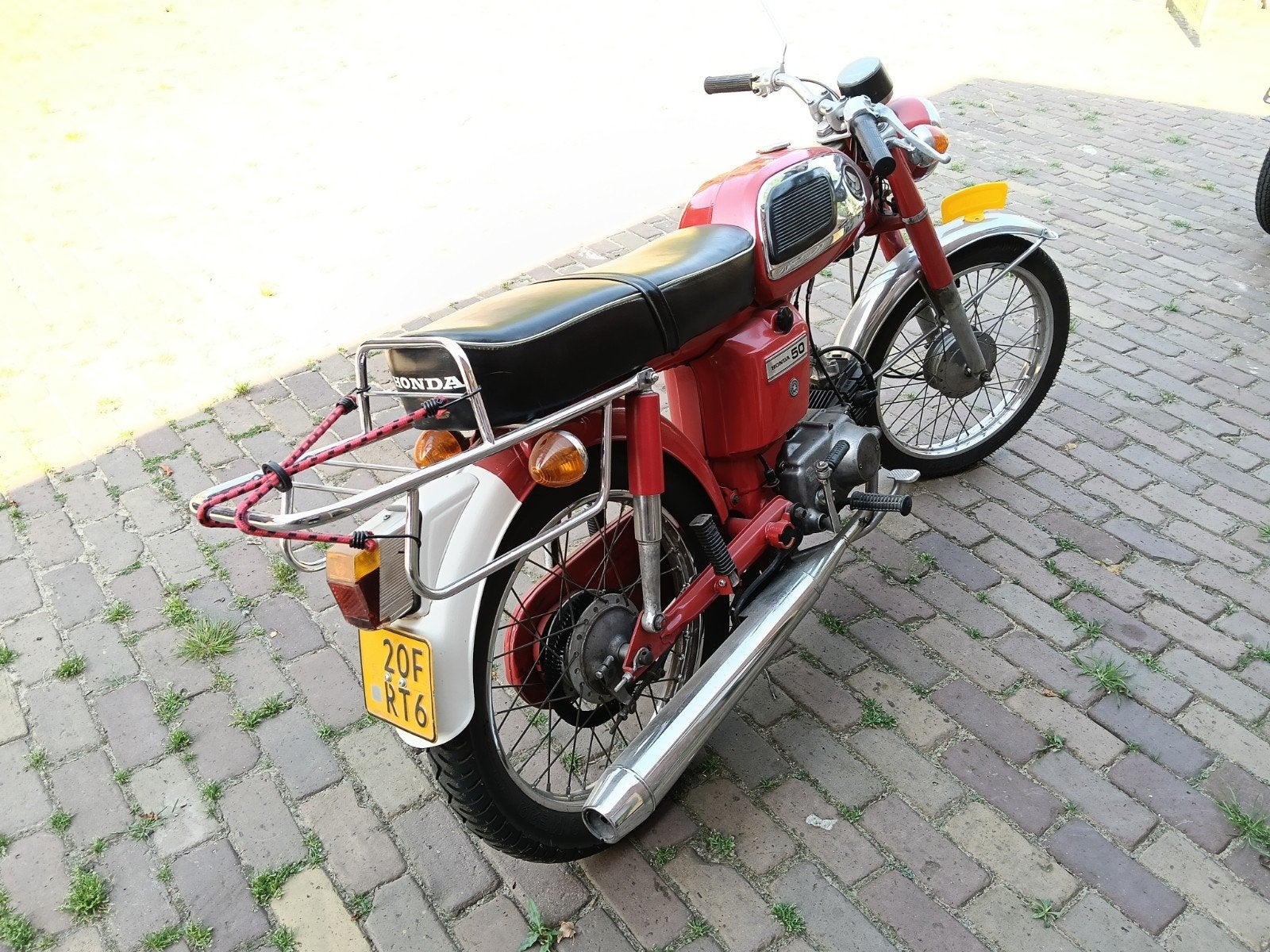 Honda cd 50 bouwjaar 1977, Ophalen