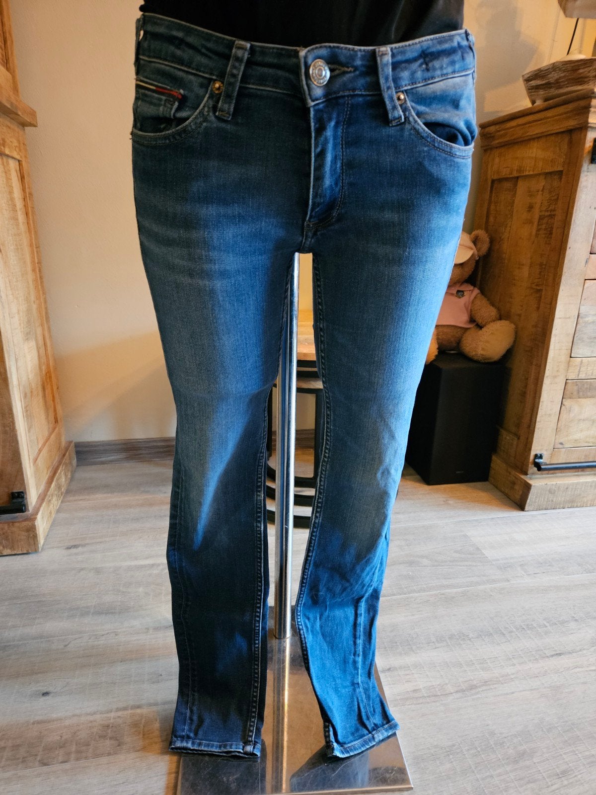 Tommy Hilfiger Sophie Low Rise Skinny Jeans W27 L30, Blauw, Ophalen of Verzenden, Zo goed als nieuw, W27 (confectie 34) of kleiner