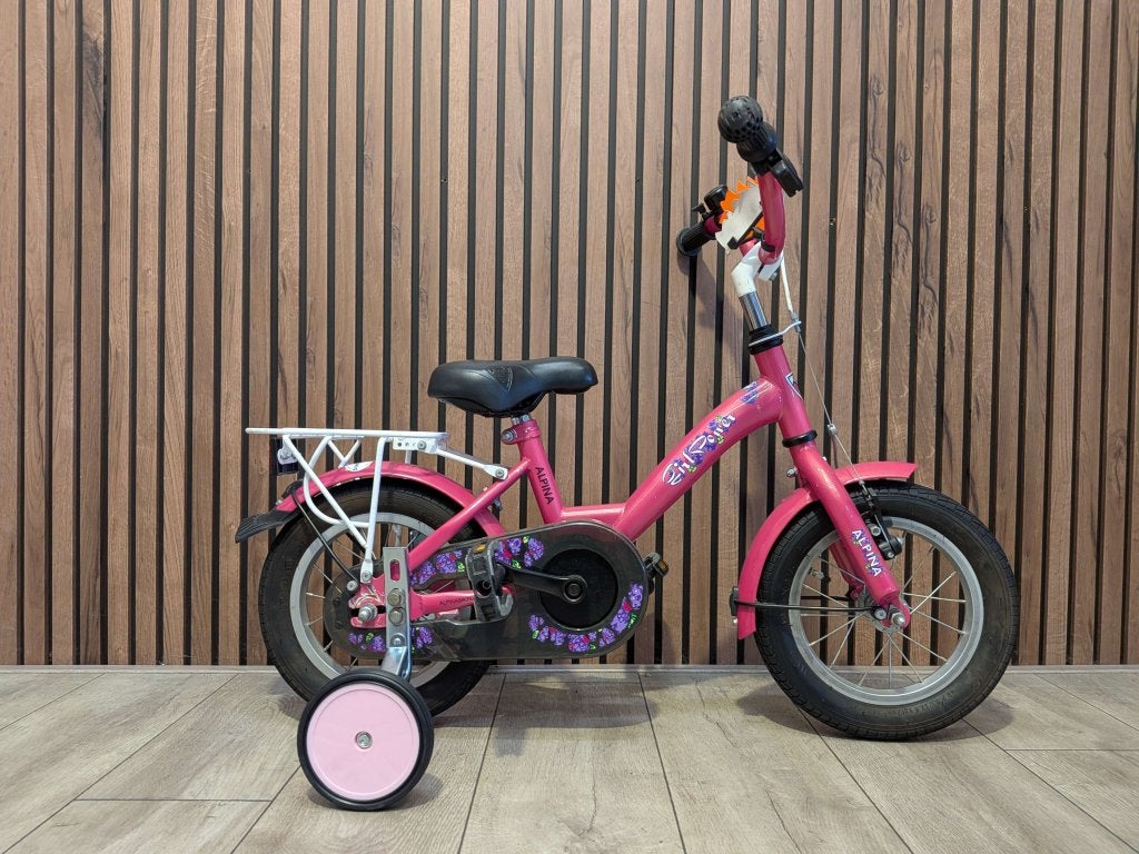 Alpina Girl Power 12,5 inch meisjesfiets, Terugtraprem, Gebruikt, Alpina, Niet ingevuld