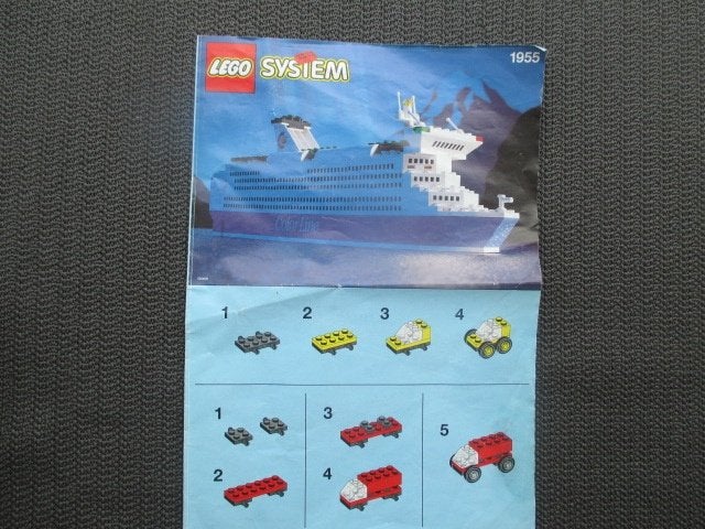 Te koop :  Lego Cruise Schip / nr : 1955., Gebruikt, Overige thema's, Lego, Inclusief instructies