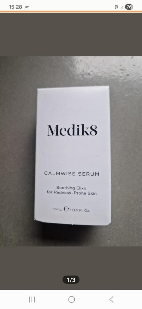 Medik8 Calmwise Serum - Nieuw, Sieraden, Tassen en Uiterlijk, Uiterlijk | Gezichtsverzorging, Ophalen of Verzenden, Nieuw, Gehele gezicht
