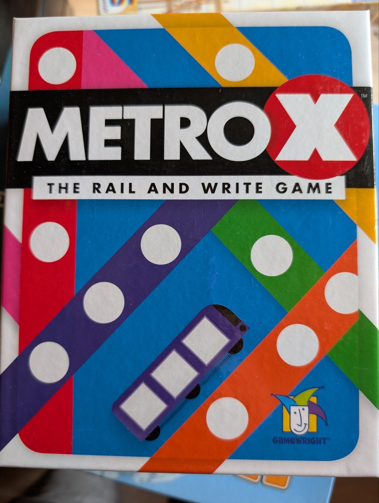 Metro X: The Rail and Write Game - Met bordjes!, Ophalen of Verzenden, Een of twee spelers, Reisspel, Gamewright