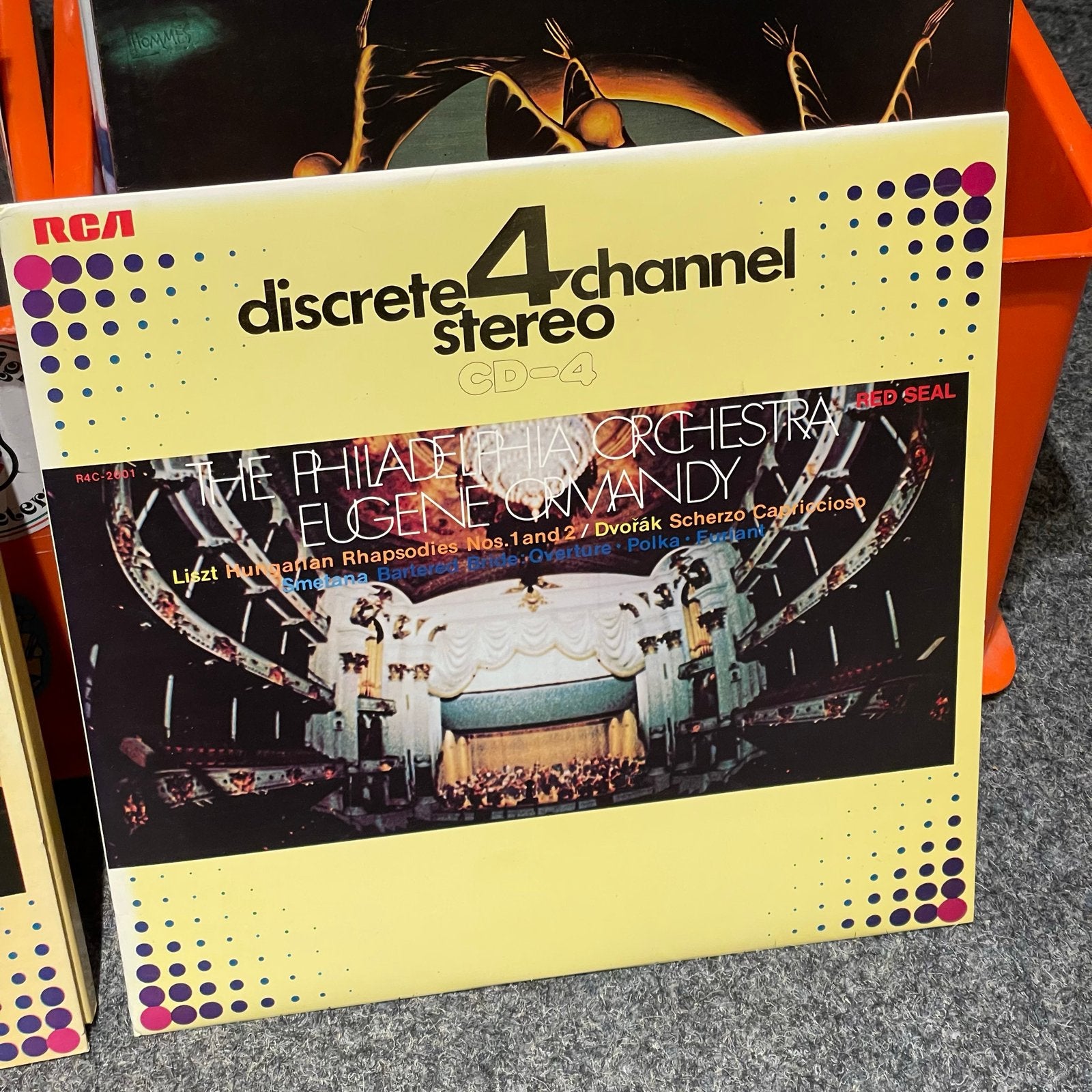 The Philadelphia Orchestra - Liszt, Dvořák, Smetana CD-4, Cd's en Dvd's, Ophalen, Zo goed als nieuw, Romantiek, 12 inch