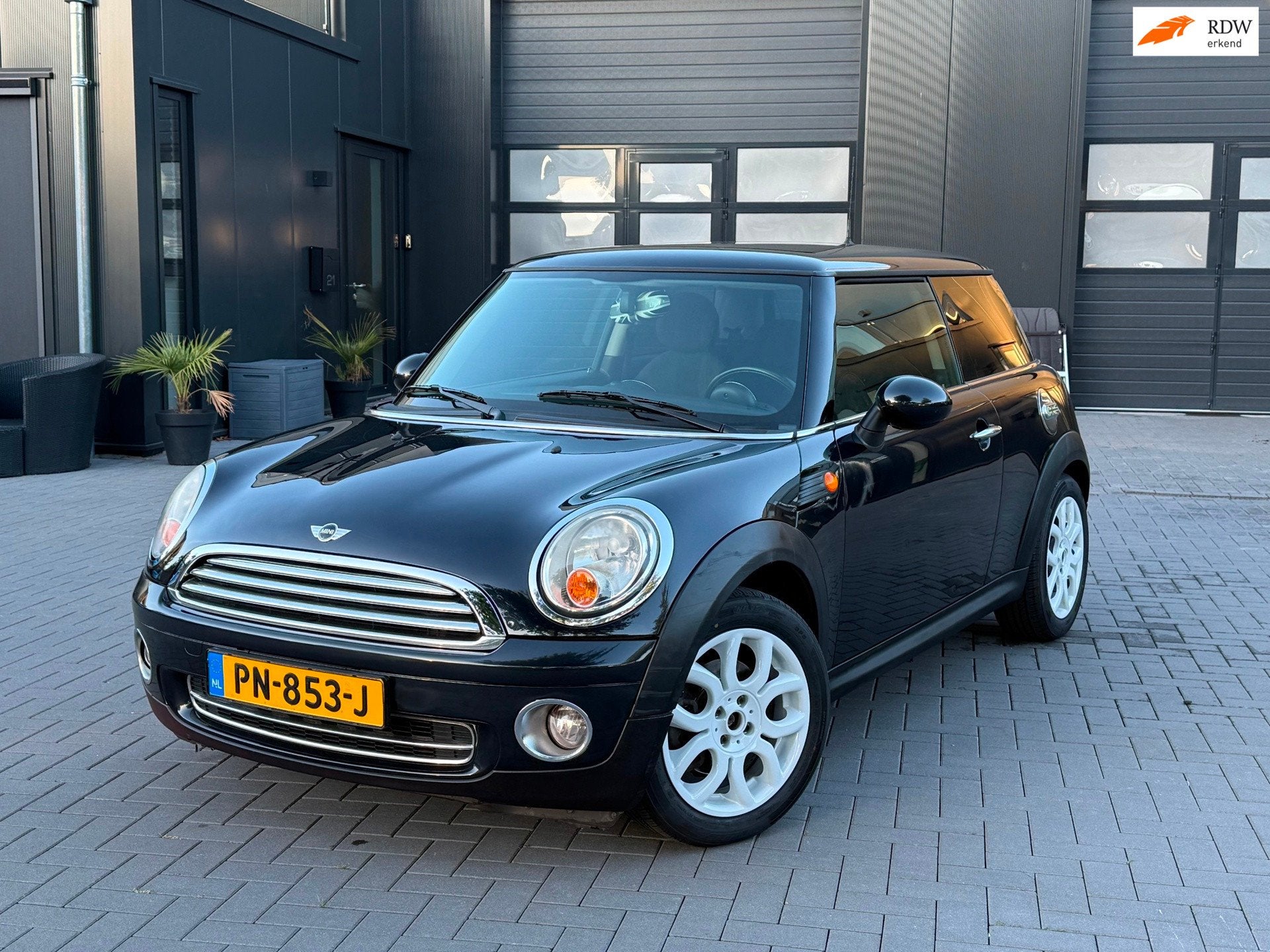 Mini 3-Deurs 1.6 | Half Leder | Airco, Auto's, Mini, Voorwielaandrijving, Gebruikt, 4 cilinders, 4 stoelen