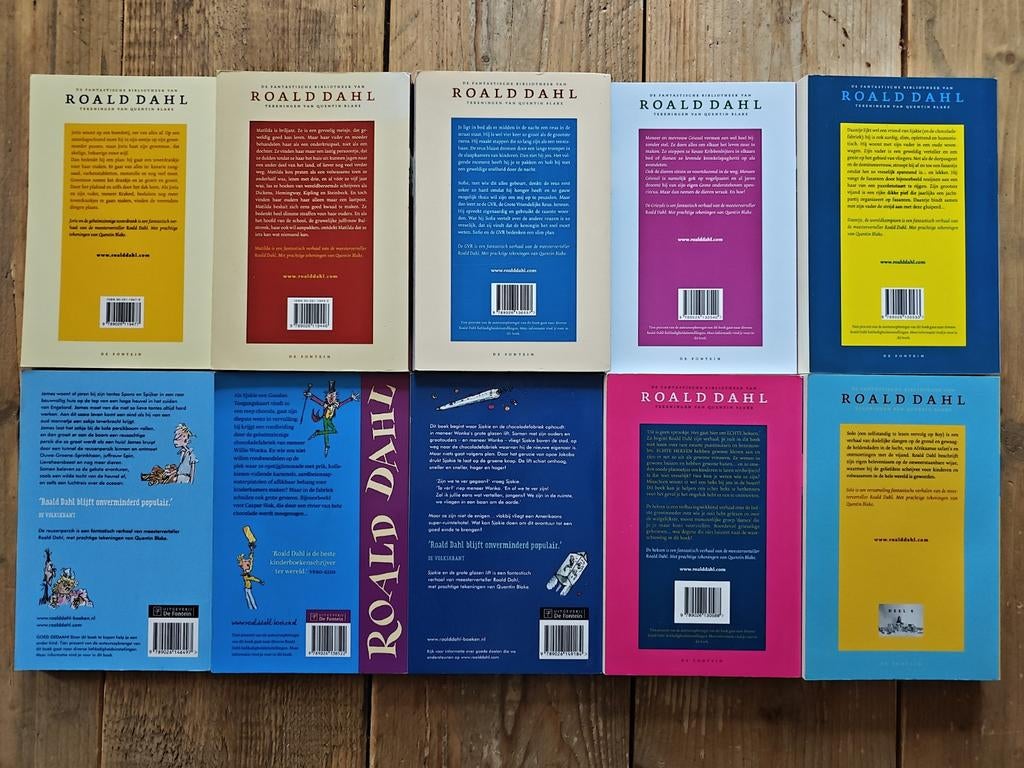 10 Klassiekers van Roald Dahl., Ophalen of Verzenden, Zo goed als nieuw, Fictie algemeen