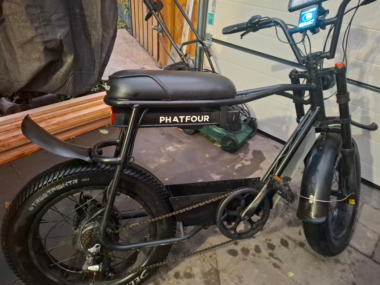 Fatbike 2 accu's PHATFOUR met 2 nieuw bandenden, Fietsen en Brommers, 59 cm of meer, Ophalen of Verzenden, Overige merken