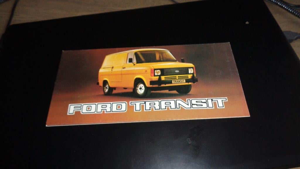 Folder FORD TRANSIT  ,  2-1978, Verzenden, Nieuw, Ford