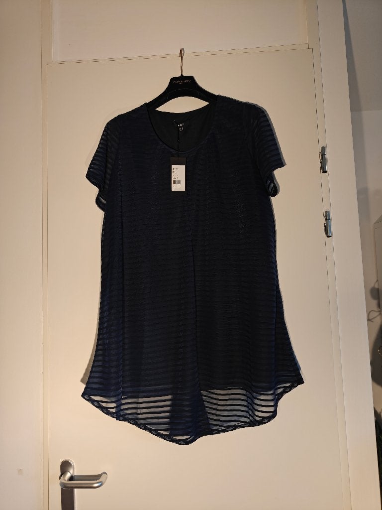 2. X-two tuniek/jurk Diona – Nieuw met kaartje, Kleding | Dames, Grote Maten, Nieuw, Jurk, Blauw, Ophalen of Verzenden