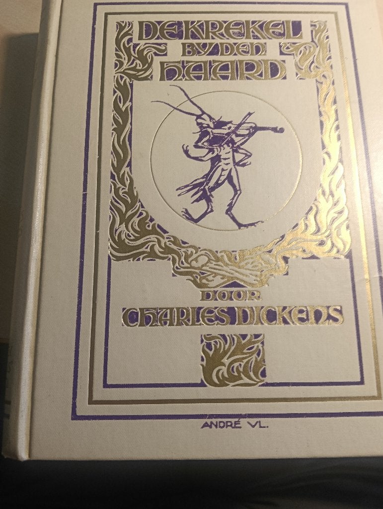 1928 De krekel bij de haard-Dickens 1E Druk!, Ophalen of Verzenden