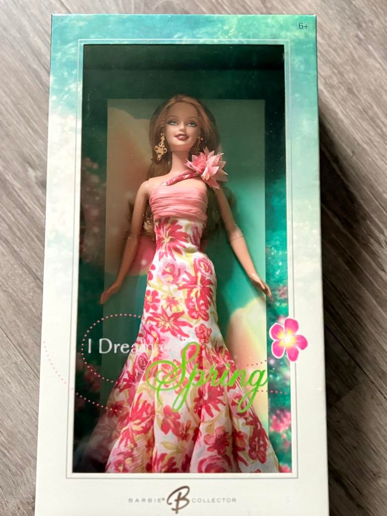 I dream of spring barbie nrfb, Ophalen of Verzenden, Zo goed als nieuw, Fashion Doll