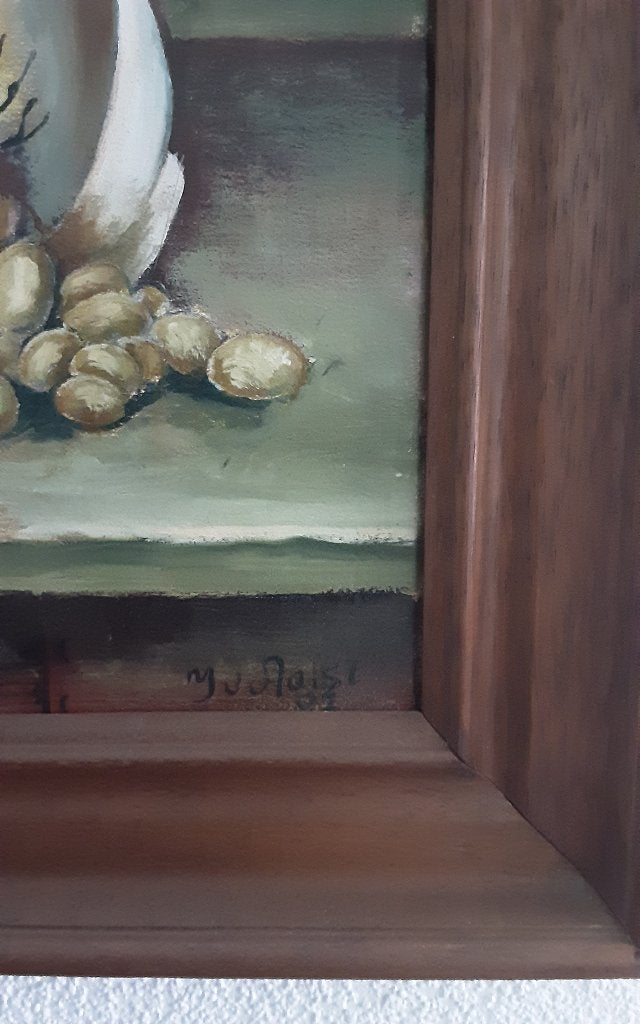 Stilleven schilderij, Antiek en Kunst, Doek, Oud hollands, Stilleven, Ophalen of Verzenden
