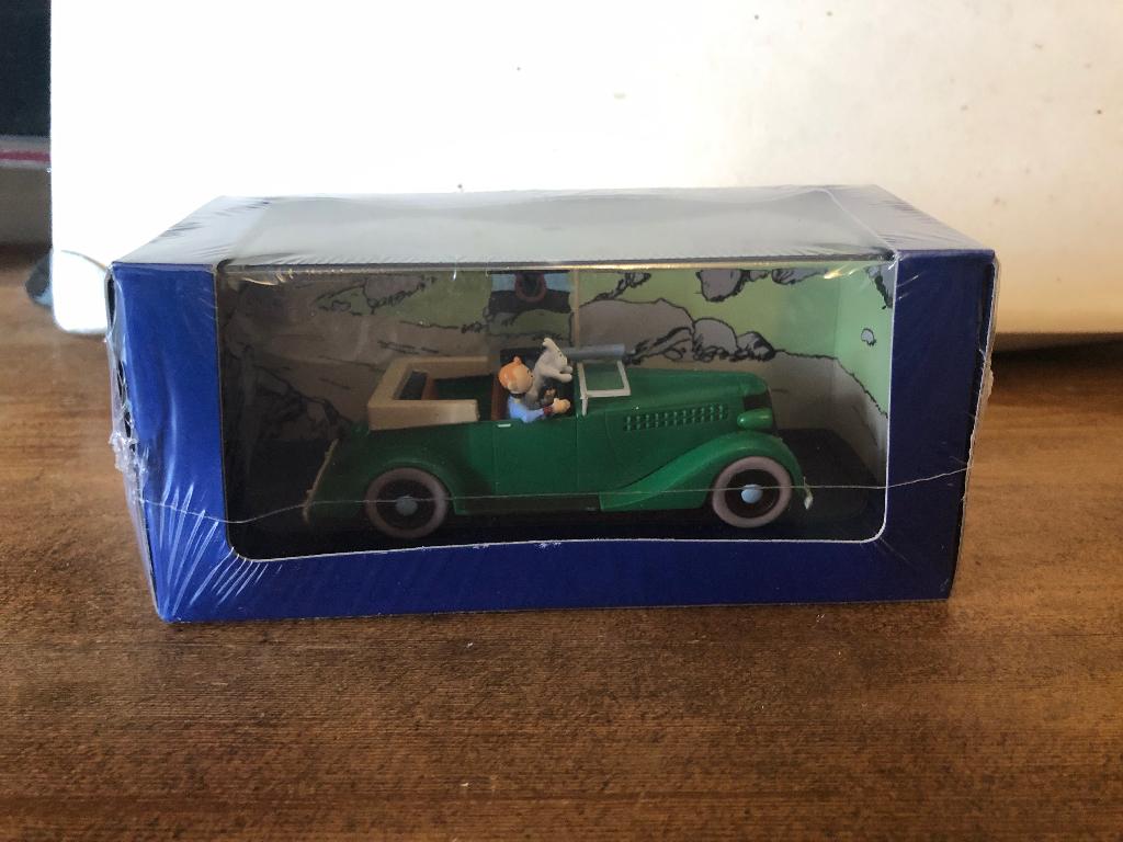 Kuifje auto, Verzamelen, Ophalen of Verzenden, Kuifje, Nieuw, Beeldje of Figuurtje