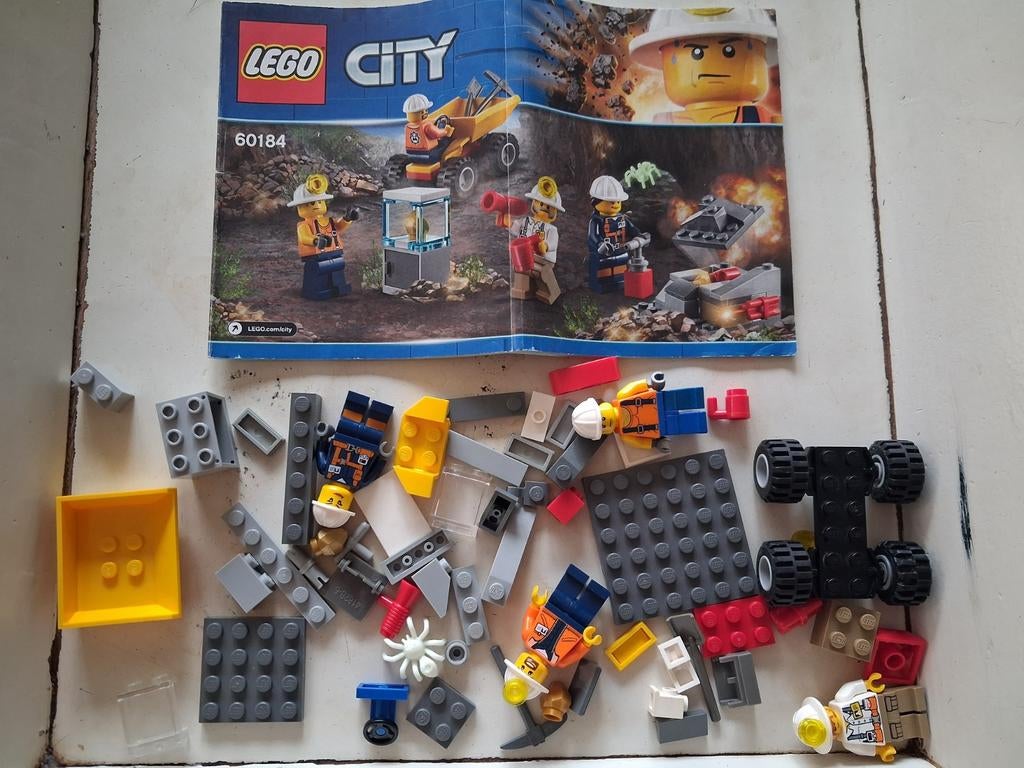 Lego city goudzoekers setnr 60184, City, Lego, Ophalen of Verzenden, Zo goed als nieuw