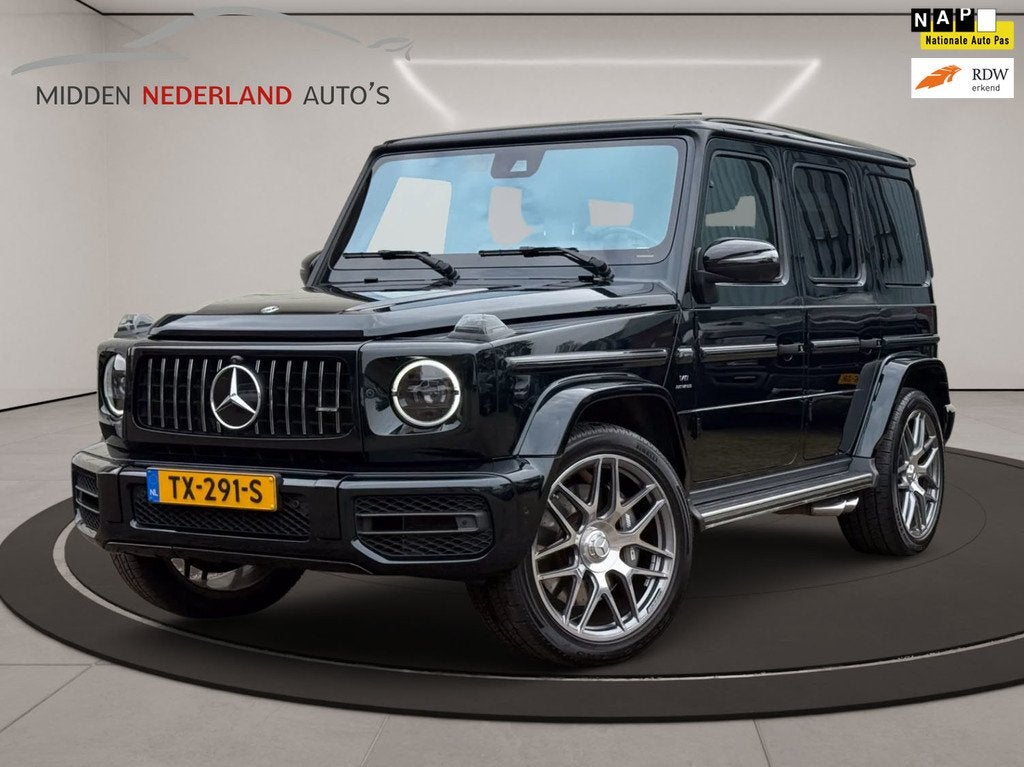 Mercedes-Benz G-klasse 63 * ERMERALD GREEN MET * BURMESTER *, Auto's, Automaat, G-Klasse, Bedrijf, Vierwielaandrijving