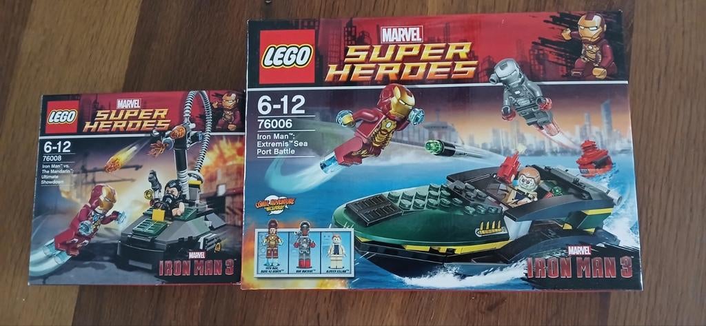 Lego Super heroes 76006,76008 nieuw in ongeopende verpakking, Marvel, Lego, Nieuw, Ophalen of Verzenden