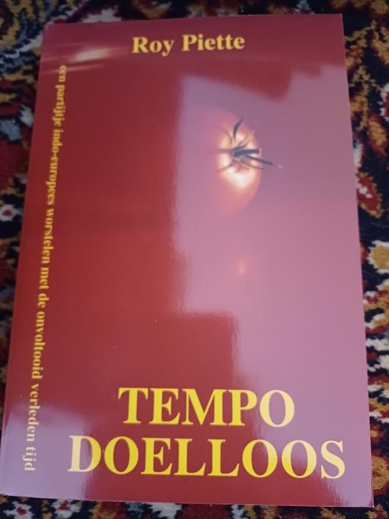 Tempo Doelloos - Roy Piette (Gesigneerd), Ophalen of Verzenden, Zo goed als nieuw, Roy Piette, Nederland