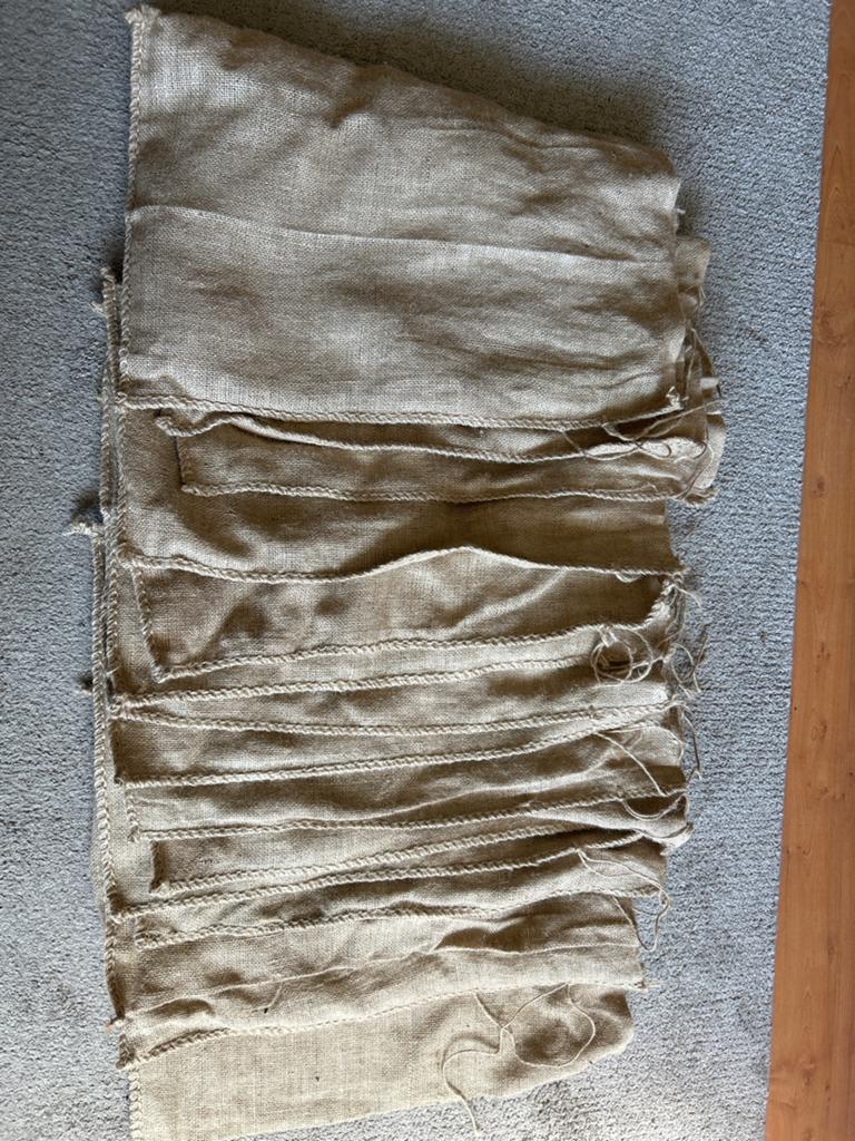 Jute (zand)zakken, Hobby en Vrije tijd, Knutselen, Zo goed als nieuw, Knutselmateriaal, Overige merken, Natuurlijk materiaal, Bruin