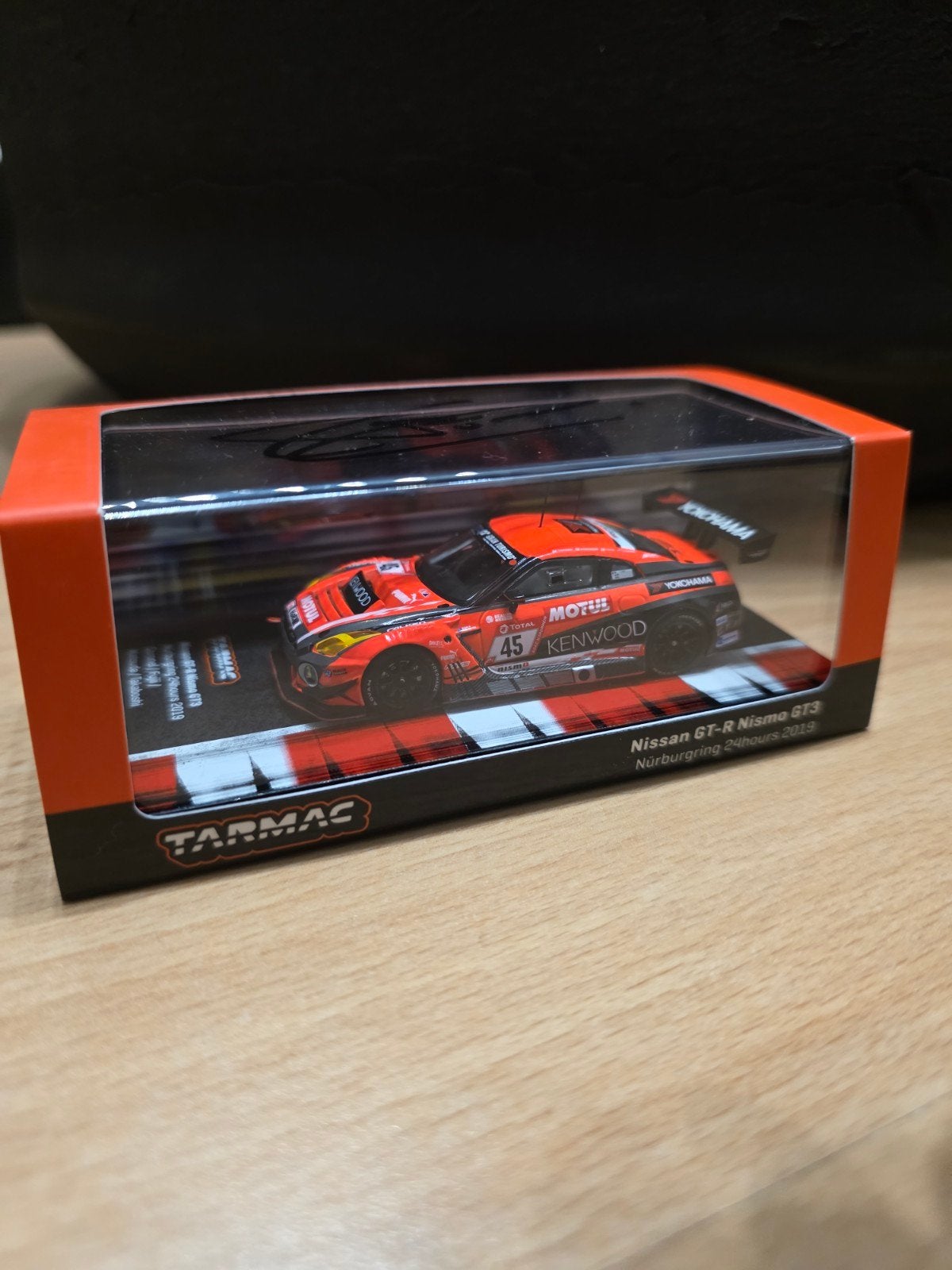 Nissan GT-R 24h Nurburgring  Tom Coronel gesigneerd, Ophalen of Verzenden, Auto's
