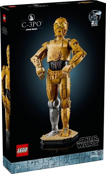 Lego Star Wars 75398 C-3PO, Star Wars, Lego, Nieuw, Ophalen of Verzenden