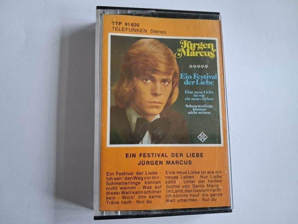 Jürgen Marcus - Ein Festival Der Liebe, Gebruikt, Telefunken, 1 bandje, Ophalen of Verzenden