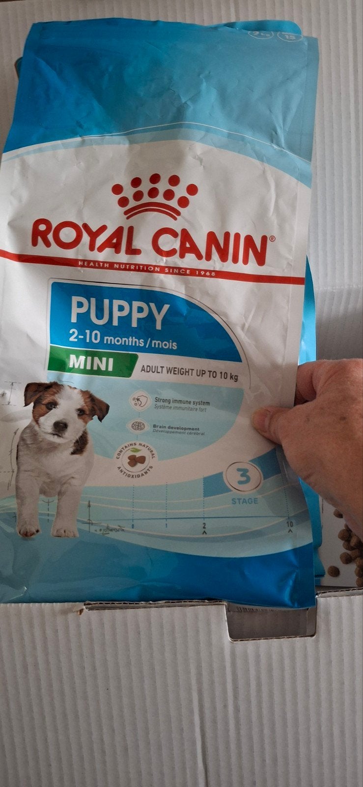 klein beetje zo kwart zak voer, Dieren en Toebehoren, Dierenvoeding, Ophalen