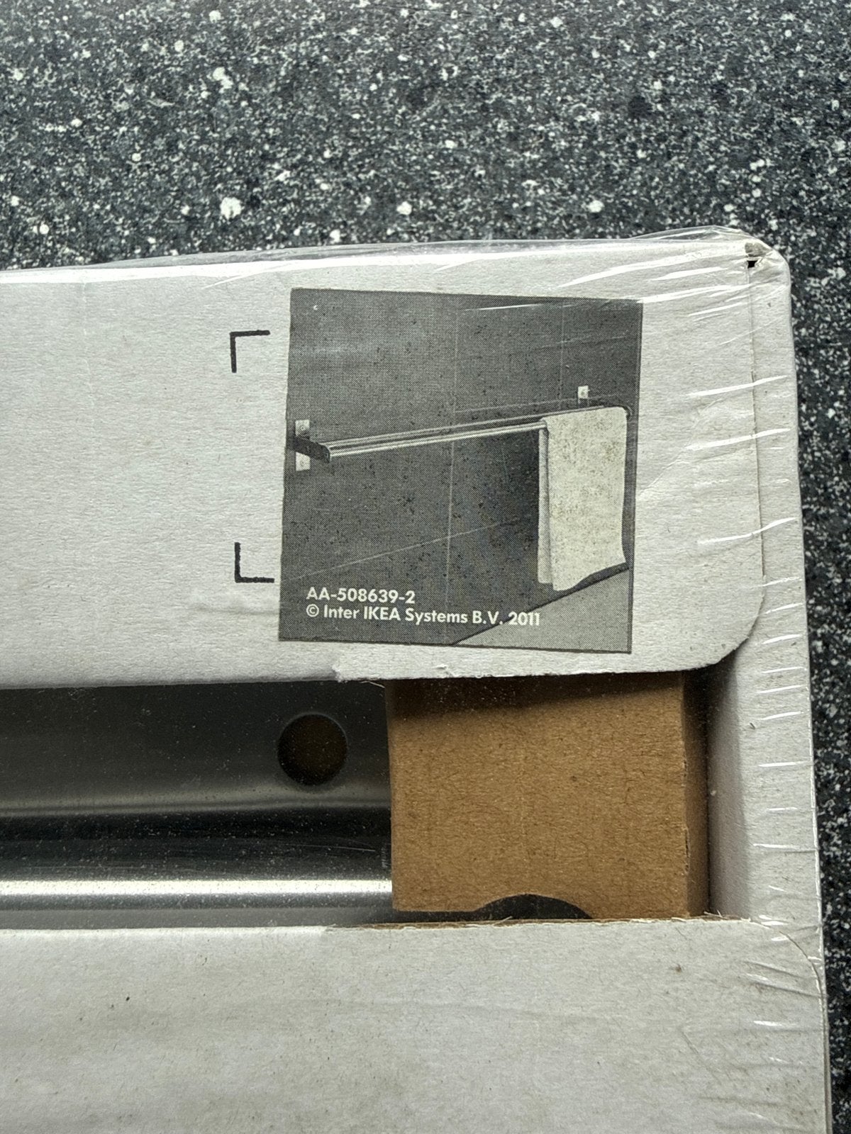 IKEA GRUNDTAL Handdoekenrek 80 cm - Nieuw in verpakking, IKEA, Handdoekenrek, Nieuw, Ophalen of Verzenden